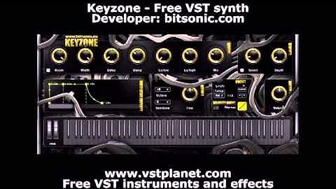 Keyzone - Free VST synth - vstplanet.com