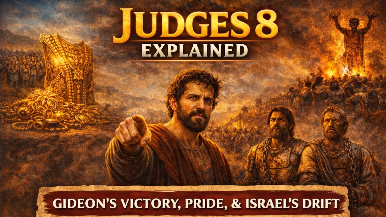 Judges 8 Explained | Gideon’s Victory and Israel’s Dangerous Drift