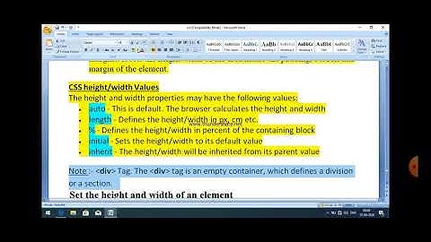Class X Computer Application 19-09-2020 By Mr. Praveen Singh Ch- CSS