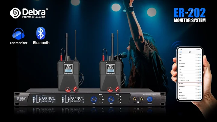 How to use D Debra Audio PRO ER-202 UHF Dual Channel Wireless in Ear Monitor System