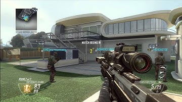 COD: Black ops 2 - 5 sec Spawn Snipe, across the map