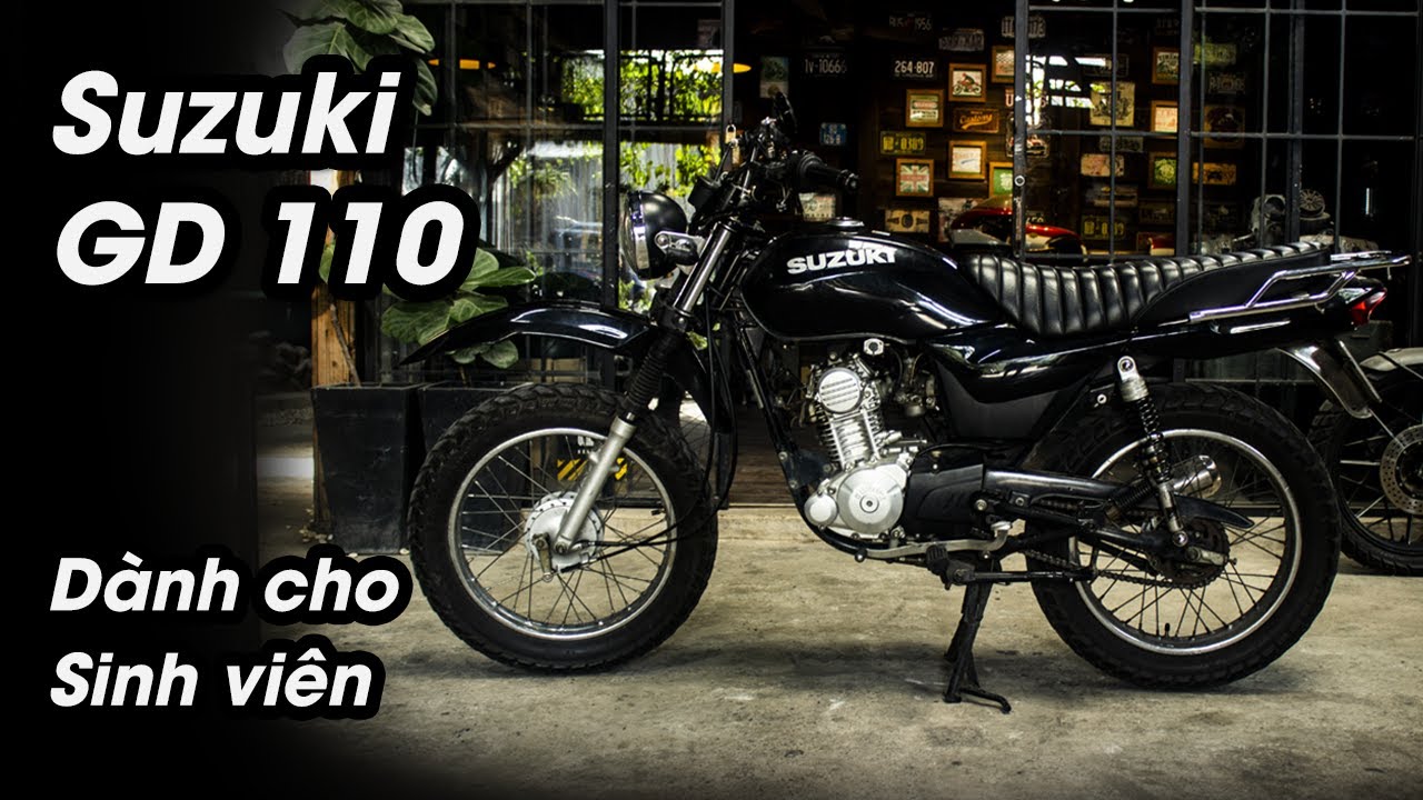 Suzuki GD110 độ Vintage Enduro đầu tiên Việt Nam