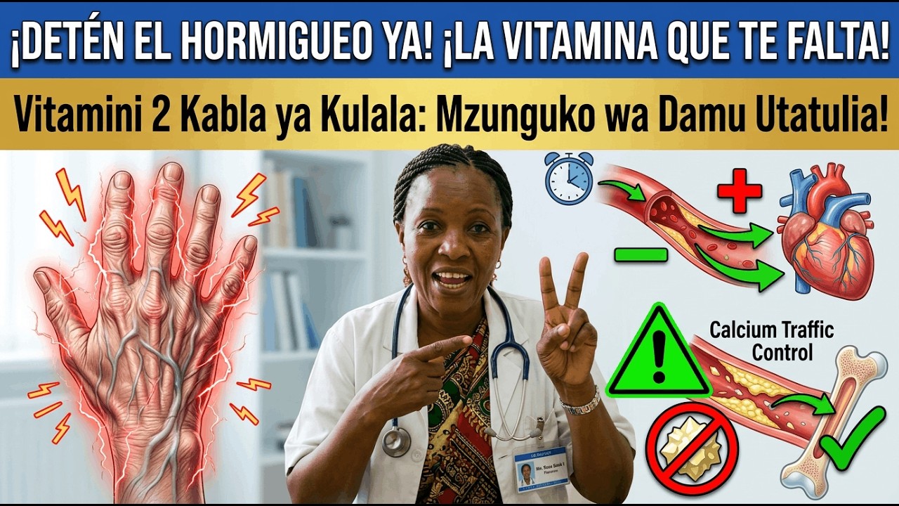 Vitamini Hizi 2 Zinarejesha Afya ya Mishipa Yako: Suluhisho la Daktari kwa Wazee