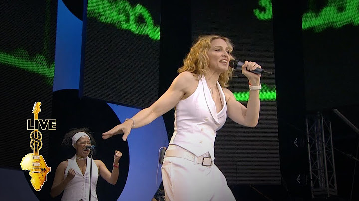 Ray of Light Live version - Live performance video thumbnail