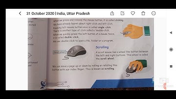 Class II Computer - Chapter 6  More about mouse