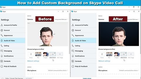 How to Set a Custom Background on Skype Video Calls on Windows 10