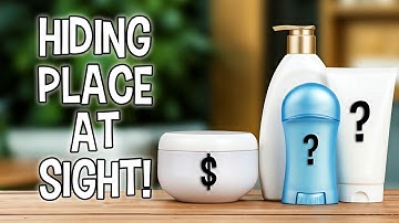 How to make a hiding place that nobody realises you have in view?