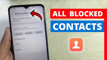 How to View All Blocked Numbers and Unblock them on Android - Full Guide