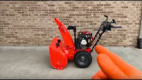 Snow Blower engine sputtering/running rough after start - COMMON CAUSES!