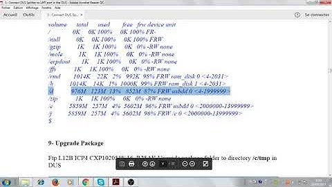 Configuring new Ericsson DUS from scratch step by step