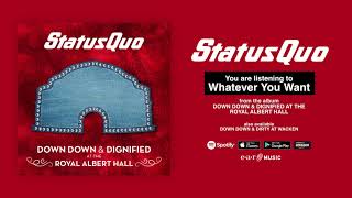 Status Quo Whatever You Want Official Song Stream - New Album Out Now!