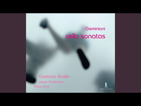 Cello Sonata in B-Flat Major, Op. 5, No. 4: III. Grave