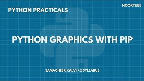 PY10 – Python Graphics with Pip |  pie chart |Higher Secondary +2 practicals | Samacheer Kalvi |