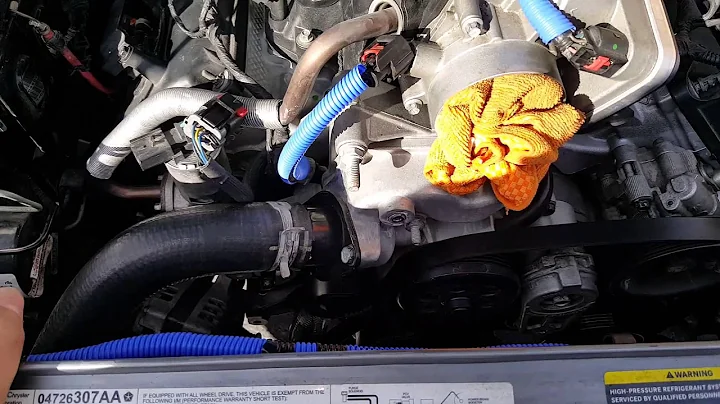 Dodge Charger RT 5.7 Alternator Removal & Installation