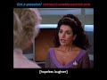 Deanna troi claims they got rid of general concepts in the future