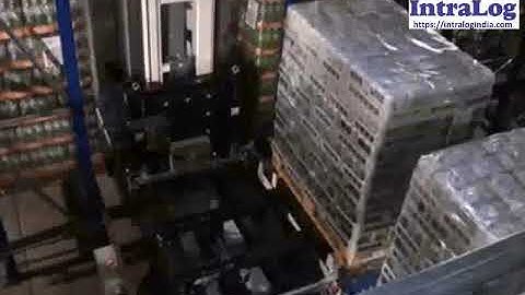 ASRS Pallet Stacker Crane Single Mast