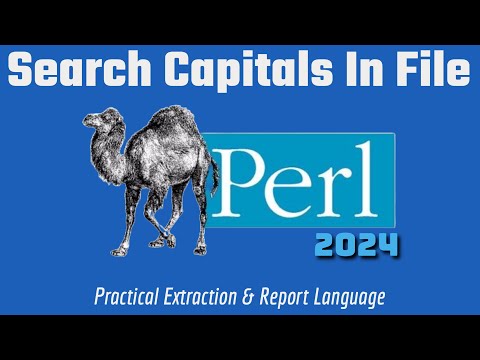 Perl Programming: How