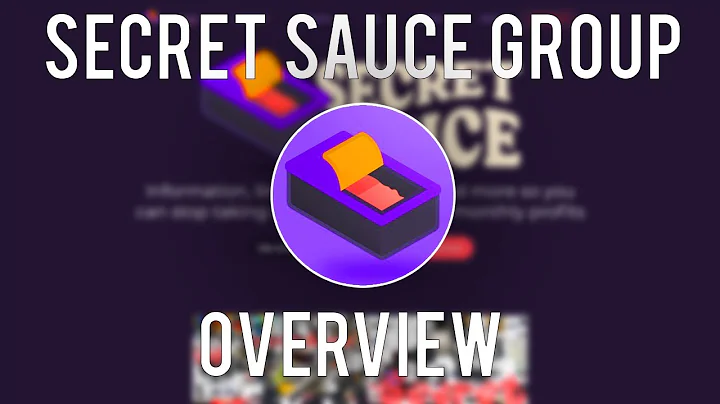 Secret Sauce Group Cook Group Overview