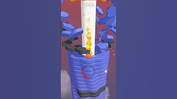 stack Ball game.        most fun game.              #gaming #shorts #stackball