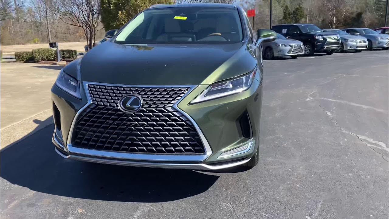 2021 RX 350 Nori Green Pearl/ 80110/ Lexus of Memphis walkaround video