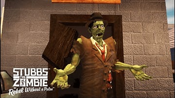 Stubbs the Zombie in Rebel Without a Pulse - Mission #3 - The Slammer (4K 60fps)