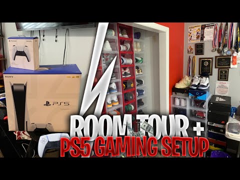 UPDATED 2021 ROOM TOUR + PS5 GAMING SETUP ??