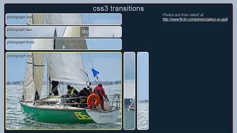 CSS Transitions For Photo Gallery (Part 2)
