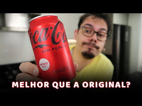 Vídeo: Nova Coca Cola Sem Açúcar