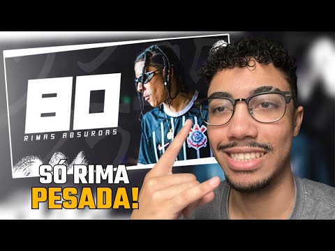 REACT | 80 RIMAS ABSURDAS em 2025! ☠️