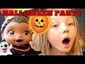 BABY ALIVE has a HALLOWEEN PARTY ft. THE BABYSITTER! The Lilly and Mommy Show! The TOYTASTIC Sisters