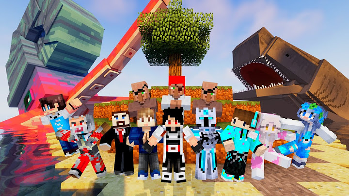 1,000 YOUTUBER SURVIVAL HARDCORE DI PULAU MEGALODON TERBESAR !