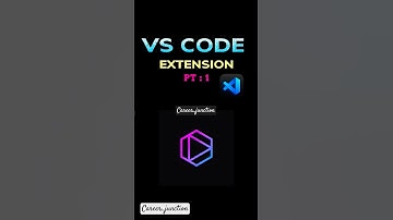 VSCode Extensions 😨 YOU MUST TRY! PART 1 #vscode #shorts #vscodeextensions