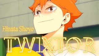 Hinata Shoyo Twixtor Clips 4k + CC [Haikyuu]