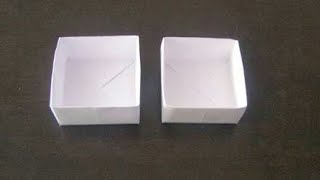 Cara Membuat Kotak Dari Kertas Tutorial Membuat Kotak Dari Kertas Youtube