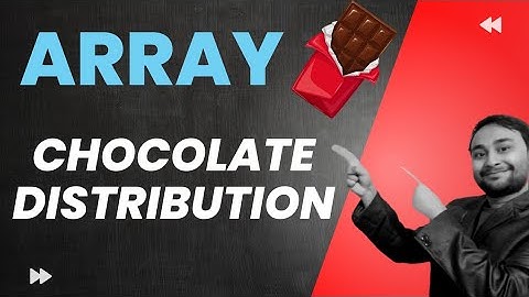 Chocolate Distribution problem in Array #java #developer #coding #job #interview #datastructures