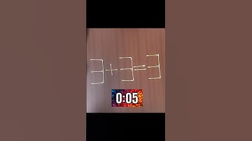 Move 1 stick to make the equation correct 😎 solved ✔️ #challenge #puzzle #shorts