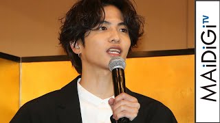 志尊淳、トッキュウジャー卒業が転機　俳優としての自立の年振り返る　映画「さんかく窓の外側は夜」大ヒット祈願イベント