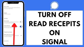 How to Disable Read Receipts in Signal App (2024)