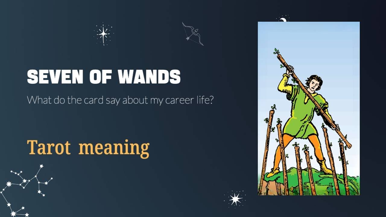 Seven of Wands💡my career life?💡Tarot meaning