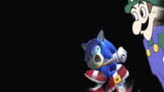 Weegee chases Sonic