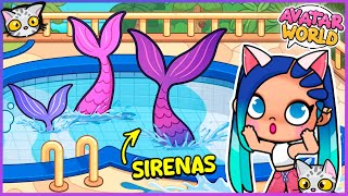 🧜‍♀️ ¡Hay SIRENAS ATRAPADAS en la PISCINA de Avatar World! 😱💔 screenshot 2