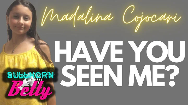 11 year-old Missing! Have you seen Madalina Cojoca...