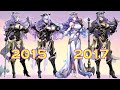 Evolution Of Camilla ( 2015 - 2017 )