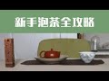 【茶圈小白系列5】新手最强泡茶攻略，如何泡好一杯中国茶