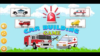 Car Building Android Game for Kids screenshot 2