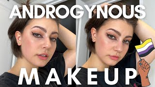 androgynous cleopatra makeup tutorial ✨🌈