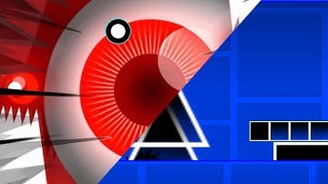 ispywithmylittleeye: Original vs Layout in geometry dash! (Full version)