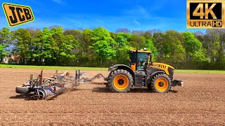 4K UHD XXL Heavy Machinery Monster JCB Fastrac Tractor Destroying The Fields