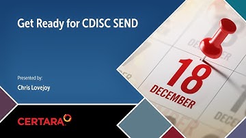 Get Ready for CDISC SEND