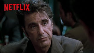 会話してるだけなのにとてつもない緊張感が漂うアル・パチーノとロバート・デ・ニーロ | ヒート | Netflix Japan